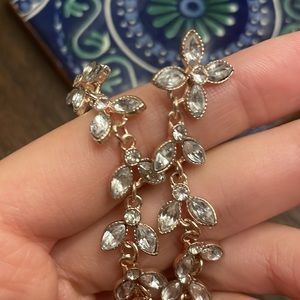 Rose Gold Statement Earrings